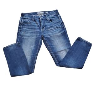 Mens Bke Straight Leg Jeans 